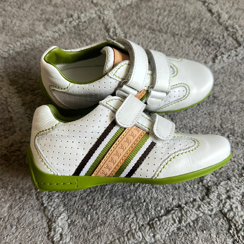 Louis Vuitton kids shoes Boys' Low Top Leather Shoes